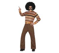 Fiestas Guirca - Ensemble Costume motif/style rétro 70´S - Homme (FG291)