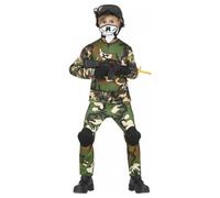 Fiestas Guirca - Ensemble Costume motif/style soldat - Enfant (FG1258)