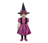 Fiestas Guirca - Ensemble Costume motif/style Sorcière et étoile - Bébé (FG666)