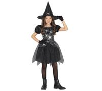 Fiestas Guirca - Ensemble Costume motif/style Sorcière - Fille (FG632)
