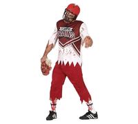 Fiestas Guirca - Ensemble Costume rugby motif/style zombie - Homme (FG759)