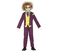 Fiestas Guirca - Ensemble de costume motif/style méchant fou - Garçon (FG1308)