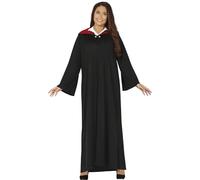 FIESTAS GUIRCA Etudiante en Magie Déguisement pour Femme - Robe de Magicien Noir - Costume de Sorcier pour Femme Taille M 38-40