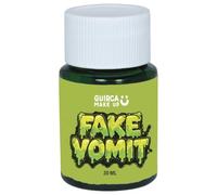 FIESTAS GUIRCA | Faux Vomi - Maquillage Effets Spéciaux 30 ml | Liquide Vert Intense | Flacon 30 ml | Étiquette Humoristique | Application Simple | Halloween, Carnaval, Fêtes