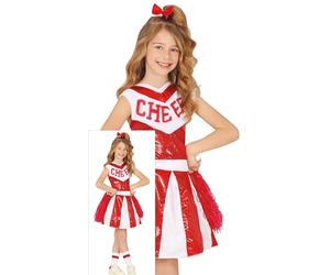 FIESTAS GUIRCA Filet Sequined Cheerleader pour enfant, 10 à 12 ans