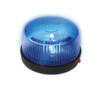 FIESTAS GUIRCA | Gadget de Sirène Bleue avec Leds (5x7 cm) - Accessoire Lumineux pour Fêtes de Policiers et Célébrations - Décoration Idéale pour Halloween et Carnaval - Bleu