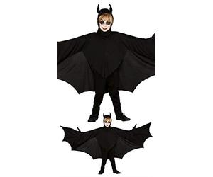 FIESTAS GUIRCA Generique Déguisement de chauve-souris pour enfant 7-9 ans (125-135 cm)