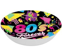 FIESTAS GUIRCA Grand SALADIER Plastique Rigide Rond Ø 32cm, Années 80's Forever