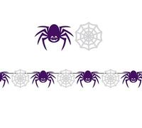 Halloween Araignée Toile d'araignée Fête Guirlande Décoration Célébration Fête Design Atmosphère Mystique Effroi Célébration Motif Créatif Ornement Déco