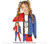 Fiestas Guirca Harlequin Dangerous Glam Déguisement Arlequin Enfant 3-12 Ans