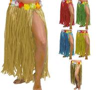 Fiestas Guirca Hawaii Jupe hawaïenne avec Fleurs 75 cm différentes Couleurs (au Choix)