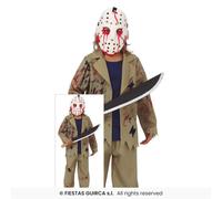 Fiestas Guirca Jazz Dead Hockey Déguisement Halloween Garçon 3-12 Ans
