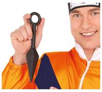 Fiestas Guirca Kunai Noir Couteau Guerrier Anime Manga Japon - Accessoire de déguisement - Cosplay pour Carnaval - Thême(s) :