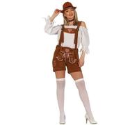 Fiestas Guirca lederhosen Tiroler dames marron 36
