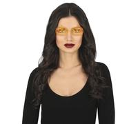 FIESTAS GUIRCA | Lunettes Citrouille (Taille Unique) - Accessoire de Costume pour Halloween et Fêtes Costumées - Adulte Unisexe - Orange