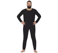 FIESTAS GUIRCA | Maillot Noir (52-54/L) - Accessoire Textile pour Costume de Sportif et Fêtes Déguisées - Idéal pour Homme Adulte à Halloween, Carnaval et Événements Sportifs - Noir