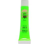 FIESTAS GUIRCA | Maquillage Crème Néon (10ml) - Peinture Faciale à l'Huile pour Costumes d'Halloween, Festivals et Fêtes à Thème - Idéal pour Tous - Vert