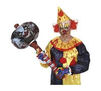 FIESTAS GUIRCA | Marteau Gonflable de Clown (90 cm) - Accessoire Amusant pour Costume de Cirque et Halloween - Idéal pour Fêtes de Clowns et Célébrations - pour Enfants et Adultes - Multicolore