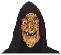 FIESTAS GUIRCA Masque de sorcière en PVC avec capuchon