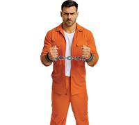 FIESTAS GUIRCA | Menottes Argentées Factices (50 cm) - Accessoire pour Déguisement de Voleur Policier Prisonnier - Halloween Carnaval Oktoberfest Fêtes à Thème - Adulte Enfant - Argent