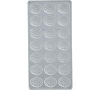 FIESTAS GUIRCA | Moule pour 21 Citrouilles en Chocolat (27.5x13 cm) - Décoration de Table pour Fêtes d'Halloween et Célébrations - Idéal pour Desserts et Friandises Thématiques