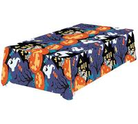 FIESTAS GUIRCA | Nappe Citrouilles Multicolore (137x274 cm) - Décoration de Table pour Fêtes d'Halloween Terrifiantes - Idéal pour Célébrations de Peur - Multicolore