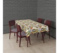 FIESTAS GUIRCA | Nappe d'Été Multicolore (137x274 cm) - Décoration de Table pour Fêtes de Graduation et Thématiques Hawaïennes - Idéal pour Célébrations d'Été et Événements - Multicolore