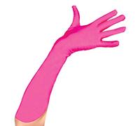 FIESTAS GUIRCA Paire de gants fuchsia 45 cm.