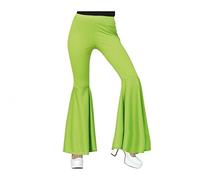 FIESTAS GUIRCA - Pantalon Pattes D'ÉLÉPHANT ÉLASTIQUE Vert Femme