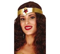 Fiestas Guirca PELUCA SUPERHEROINA Con DIADEMA en CAJA