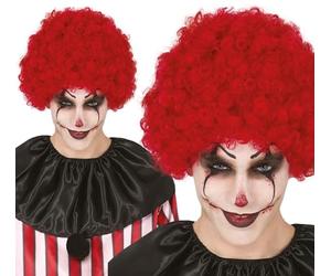 FIESTAS GUIRCA Perruque bouclés grenat dans une boîte