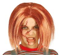 Fiestas Guirca - Perruque Chucky rousse pour enfant