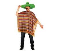 Fiestas Guirca - Poncho de déguisement motif/style Mexicain - Adulte (FG1056)
