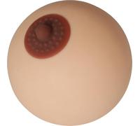 FIESTAS GUIRCA | Prothèse de Seins en Latex Souple (9 cm) - Accessoire pour Enterrement de Vie de Garçon et Fêtes Costumées - Idéal pour Bachelor Party et Célébrations Amusantes - Naturel