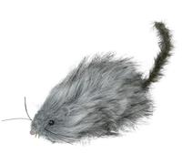 FIESTAS GUIRCA | Rat Gris de Halloween (16 cm) - Décoration d'Animaux et Insectes pour Fêtes Terrifiantes et Célébrations de Peur - Idéal pour Scénarios Effrayants et Événements - Gris