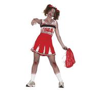 Fiestas Guirca - Robe de déguisement motif/style pom-pom girl zombie - (FG951)