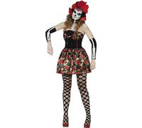 Fiestas Guirca Robe Fleurie Adulte m 38-40 Costume pour Adulte