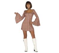 Fiestas Guirca - Robe motif/style disco - Femme (FG644)