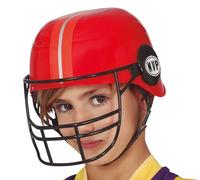 Fiestas Guirca Casque de footballeur américain Rouge Enfant