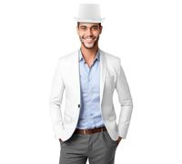 FIESTAS GUIRCA, S.L. Chapeau Blanc Feutrine
