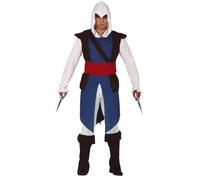 déguisement mercenaire assassin bleu homme - l - bleu - guirca 86629 Bleu G