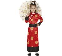 Fiestas Guirca, S.L. Déguisement de Chine Leiko pour fille