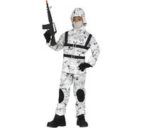 FIESTAS GUIRCA, S.L. Déguisement de soldat de l'Antarctique - 10-12 ans (142-148 cm)