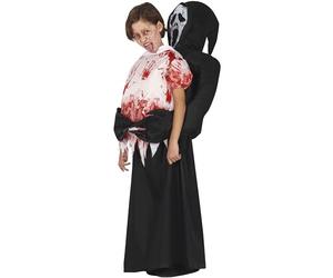 FIESTAS GUIRCA, S.L. Déguisement des épaules de la mort pour enfant Taille M (7/9 ans)