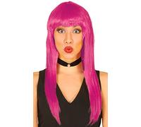 FIESTAS GUIRCA, S.L. Perruque Lilas Cheveux Longue Eco