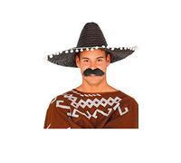 Fiestas Guirca – Sombrero mexicain en paille noire