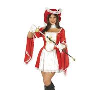 FIESTAS GUIRCA | Sabre avec Garde de Mousquetaire (62 cm) - Épée de Déguisement pour Carnaval, Fêtes de Brigands, Aventures, Escrime, Accessoire Enfant et Adulte - Argent Noir