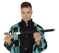 FIESTAS GUIRCA | Sabre de Samouraï en Plastique avec Fourreau (60 cm) - Arme de Déguisement pour Costume de Ninja et Guerrier - Idéal pour Halloween, Carnaval et Fêtes à Thème - Enfants et Adultes