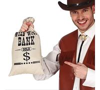 FIESTAS GUIRCA Sac en Tissu pour Argent de Cowboy de 42 x 22 cm, T.Única