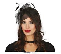 FIESTAS GUIRCA Serre-tête fleur noire
